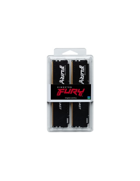 Kingston Technology FURY Beast 32GB 5200MT s DDR5 CL40 DIMM (Kit de 2) Black