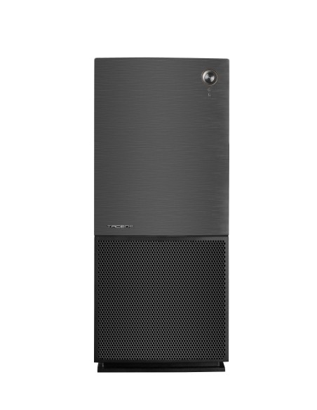 Tacens Imperator II, Caja Semitorre ATX, 1x Ventilador 120mm + Rejillas, Negro