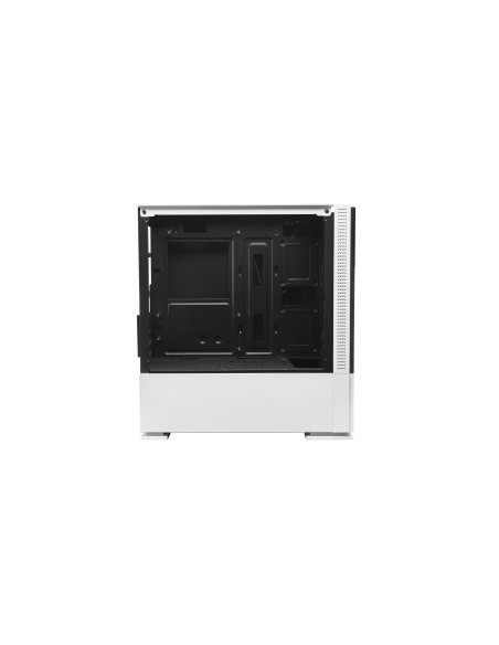 Mars Gaming MCZW, Caja PC Compacta Premium, MicroATX, Panel+Frontal Mesh, Blanco