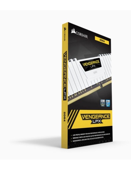 Corsair Vengeance LPX CMK16GX4M2E3200C16W módulo de memoria 16 GB 2 x 8 GB DDR4 288-pin DIMM