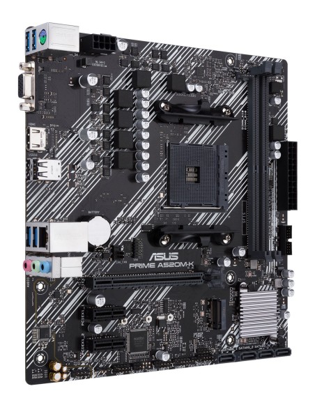 ASUS PRIME A520M-K AMD A520 Zócalo AM4 micro ATX