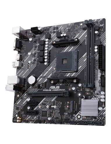 ASUS PRIME A520M-K AMD A520 Zócalo AM4 micro ATX