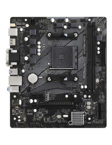 Asrock A520M-HDV AMD A520 Zócalo AM4 micro ATX