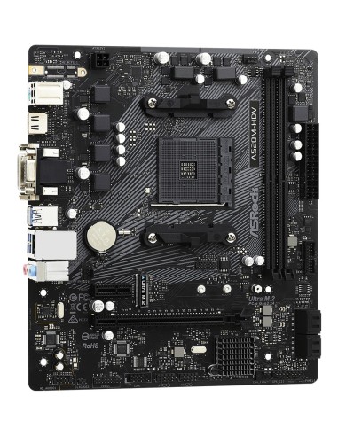 Asrock A520M-HDV AMD A520 Zócalo AM4 micro ATX