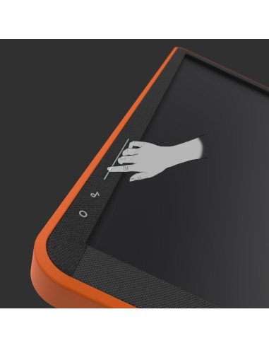 CTOUCH Canvas pizarra blanca interactiva 190,5 cm (75") 3840 x 2160 Pixeles Pantalla táctil Negro