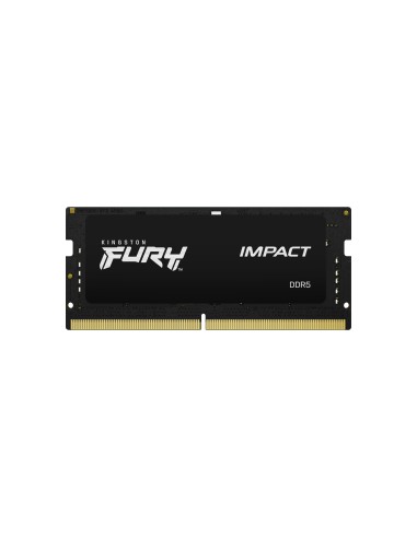 Kingston Technology FURY 16 GB 4800 MT s DDR5 CL38 SODIMM (Kit de 2) Impact