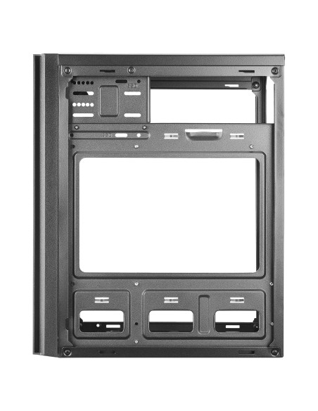Tacens Anima AC6, Caja Ordenador Compacta Micro ATX, Frontal Malla Refrigeración, USB 3.0, Negro