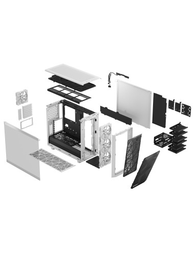 Fractal Design Meshify 2 RGB Torre Blanco