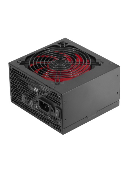 Mars Gaming MPIII750, Fuente Alimentación PC ATX 750W, 5 Años de Garantía, 85% Eficiencia, Sistema Digital APFC, Ventilador FDB