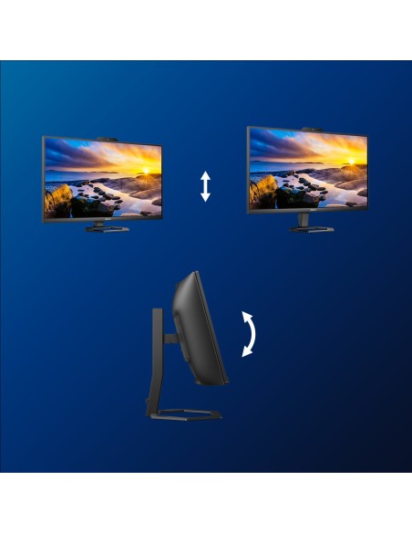 Philips 5000 series 34E1C5600HE 00 pantalla para PC 86,4 cm (34") 3440 x 1440 Pixeles 4K Ultra HD LED Negro
