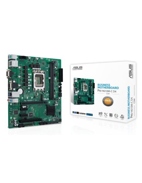 ASUS PRO H610M-C D4-CSM Intel H610 LGA 1700 micro ATX