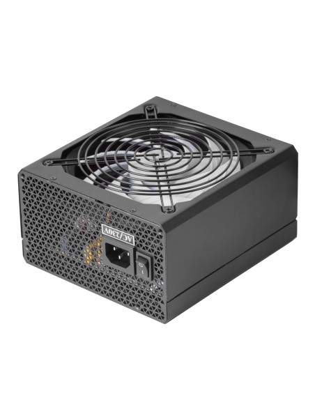 Tacens RADIX ECO X 650, Fuente Alimentación PC ATX 650W, 6 Años Garantía, Tecnología Silenciosa AI-RPM, +87% Eficiencia, Negro