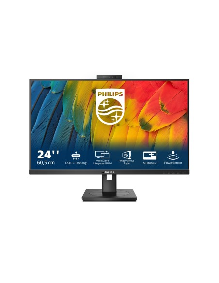 Philips 5000 series 24B1U5301H 00 pantalla para PC 60,5 cm (23.8") 1920 x 1080 Pixeles Full HD LCD Negro