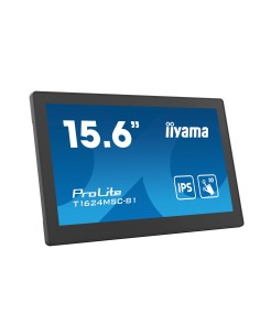 iiyama T1624MSC-B1 pantalla para PC 39,6 cm (15.6") 1920 x 1080 Pixeles Full HD LED Pantalla táctil Negro