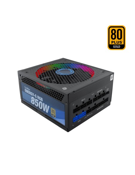 CoolBox GAMING FUENTE DE ALIMENTACION ATX ENERGY-G 850W RGB 80+GOLD MODULAR (100V-240V)