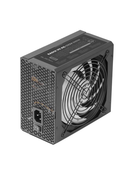 Tacens RADIX VII AG 600, Fuente Alimentación Full Modular 600W ATX, 10 Años Garantía, 80Plus Silver, +87% Eficiencia,