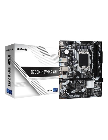 Asrock B760M-HDV M.2 D4 Intel B760 LGA 1700 micro ATX