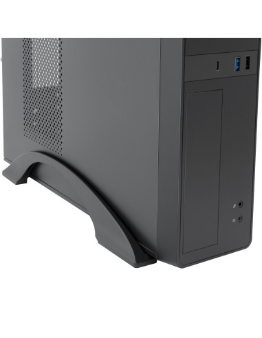 CoolBox CAJA MATX SLIM T310 USB-C 3.2 GEN1 + MULTILECTOR SD FTE.B500GR-S 500W