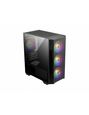 MSI MAG Forge M100R Micro Torre Negro, Transparente