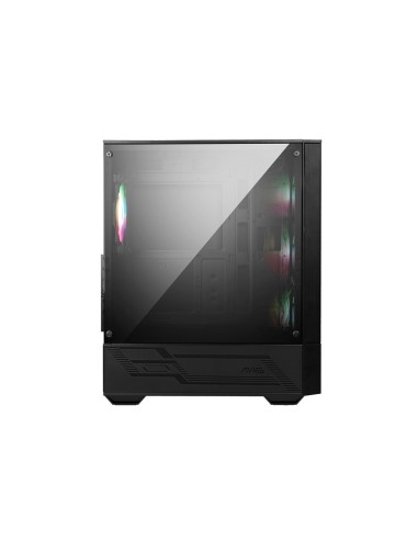 MSI MAG Forge 112R Midi Tower Negro, Transparente