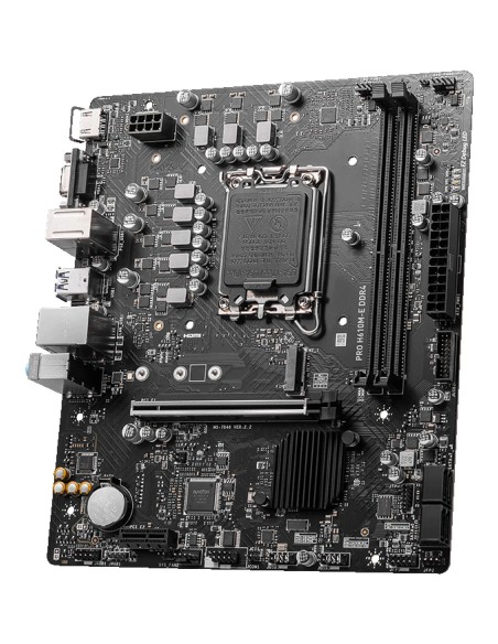 MSI PRO H610M-E DDR4 placa base Intel H610 LGA 1700 micro ATX