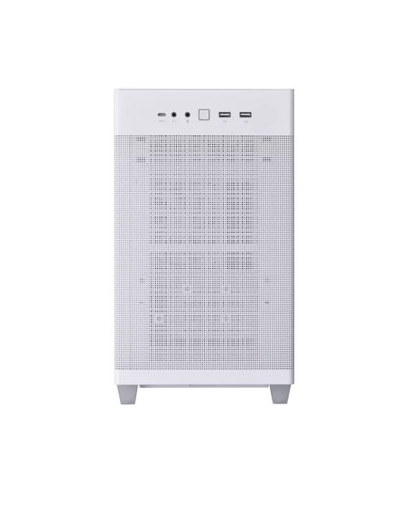 ASUS PRIME AP201 CASE TG WHITE Mini Tower Blanco