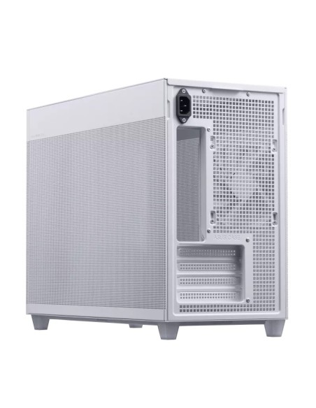ASUS PRIME AP201 CASE TG WHITE Mini Tower Blanco