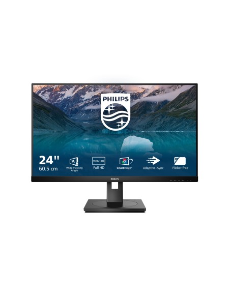 Philips S Line 242S9JML 00 pantalla para PC 60,5 cm (23.8") 1920 x 1080 Pixeles Full HD LCD Negro
