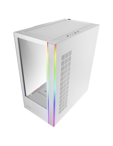 Mars Gaming MC-ULTRA, Torre Gaming Custom XXL E-ATX, Doble Tira LED ARGB, Doble Ventana Cristal Templado, Estructura Cámara