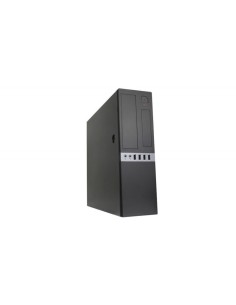 CoolBox COO-PCT450S-BZ carcasa de ordenador Perfil bajo (Slimline) Negro 300 W
