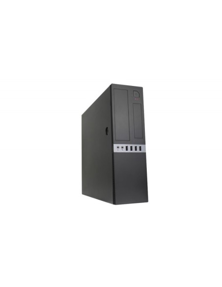 CoolBox COO-PCT450S-BZ carcasa de ordenador Perfil bajo (Slimline) Negro 300 W