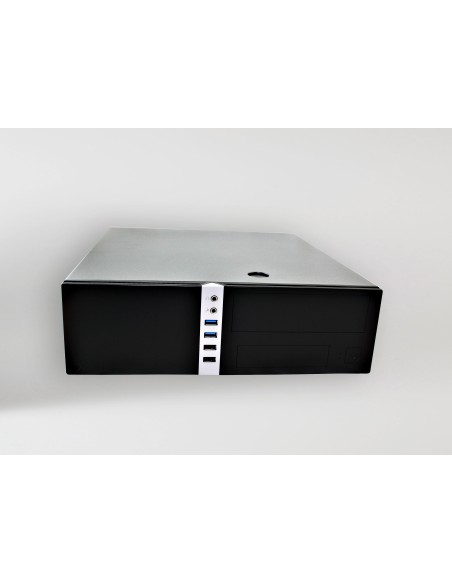 CoolBox COO-PCT450S-BZ carcasa de ordenador Perfil bajo (Slimline) Negro 300 W