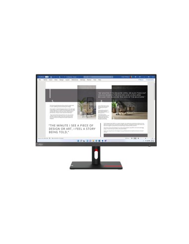 Lenovo ThinkVision S27i-30 pantalla para PC 68,6 cm (27") 1920 x 1080 Pixeles Full HD LED Gris