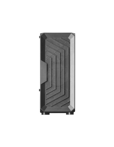 Mars Gaming MC-2000, Caja Semitorre ATX, Ventana Lateral Completa, Diseño Frontal Mesh, 1x Ventilador Ultra-silencioso FDB