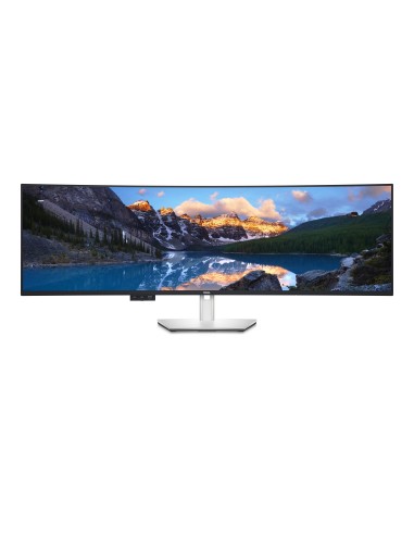 DELL UltraSharp U4924DW pantalla para PC 124,5 cm (49") 5120 x 1440 Pixeles 5K Ultra HD LCD Negro, Plata
