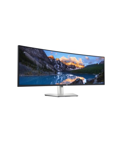 DELL UltraSharp U4924DW pantalla para PC 124,5 cm (49") 5120 x 1440 Pixeles 5K Ultra HD LCD Negro, Plata