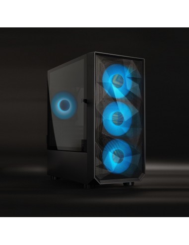 TooQ Caja Minitorre Gaming SEIZURE Negra