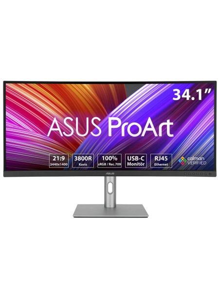 ASUS ProArt PA34VCNV pantalla para PC 86,6 cm (34.1") 3440 x 1440 Pixeles UltraWide Quad HD LCD Negro