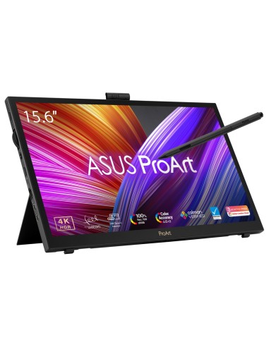 ASUS ProArt PA169CDV pantalla para PC 39,6 cm (15.6") 3840 x 2160 Pixeles 4K Ultra HD LCD Pantalla táctil Negro