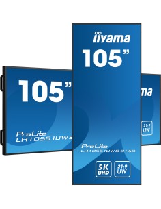iiyama LH10551UWS-B1AG pantalla de señalización Pantalla plana para señalización digital 2,66 m (104.7") LED 500 cd   m²
