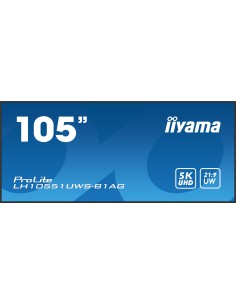 iiyama LH10551UWS-B1AG pantalla de señalización Pantalla plana para señalización digital 2,66 m (104.7") LED 500 cd   m² 2