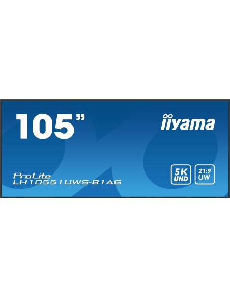 iiyama LH10551UWS-B1AG pantalla de señalización Pantalla plana para señalización digital 2,66 m (104.7") LED 500 cd   m²