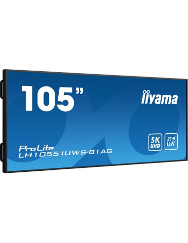 iiyama LH10551UWS-B1AG pantalla de señalización Pantalla plana para señalización digital 2,66 m (104.7") LED 500 cd   m²