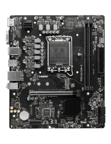MSI PRO H610M-E placa base Intel H610 LGA 1700 micro ATX