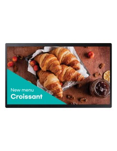 Samsung QB24C Pantalla plana para señalización digital 61 cm (24") LED Wifi 250 cd   m² Full HD Negro Procesador incorporado