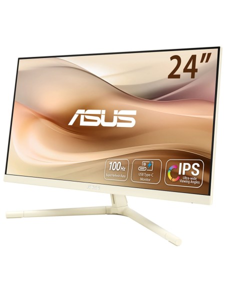 ASUS VU249CFE-M pantalla para PC 60,5 cm (23.8") 1920 x 1080 Pixeles Full HD Oro