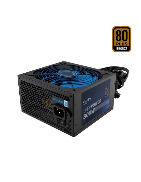 CoolBox GAMING FUENTE DE ALIMENTACION ATX DEEPPOWER-800 80+BRONZE (100V-240V)