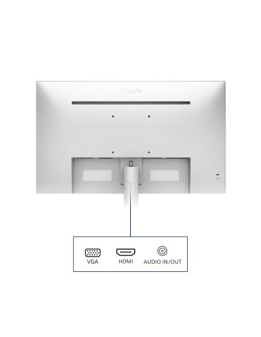 Philips V Line 241V8AW 00 pantalla para PC 60,5 cm (23.8") 1920 x 1080 Pixeles Full HD LCD Blanco