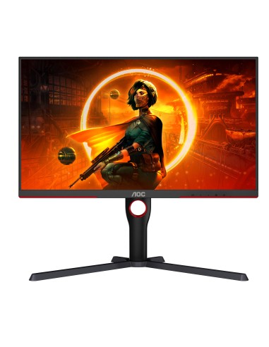 AOC G3 Q27G3XMN BK pantalla para PC 68,6 cm (27") 2560 x 1440 Pixeles 2K Ultra HD LED Negro, Rojo