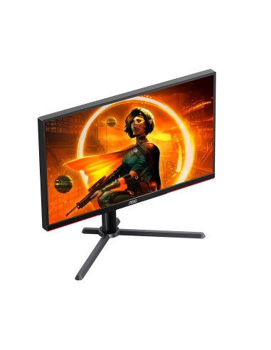 AOC G3 Q27G3XMN BK pantalla para PC 68,6 cm (27") 2560 x 1440 Pixeles 2K Ultra HD LED Negro, Rojo